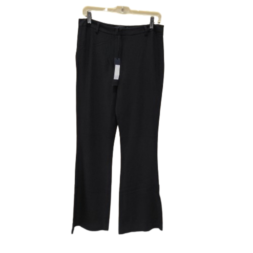 Jenni Kayne Flare Leg Dress Pants Black Viscose Size 4